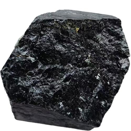 黑电气石无线电工业用单晶体六棱柱形远红外黑碧玺汗蒸房用